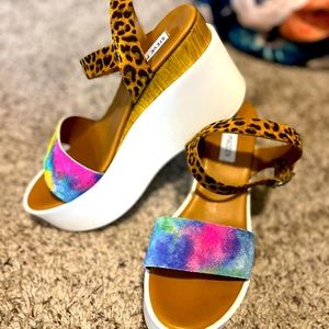 Steve Madden Heels Women’s Size 8 Cheetah